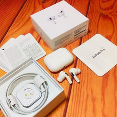 Apple Pro 2 Bluetooth Earbuds – Bazzer Sound | Magnetic Charging Case | Touch Volume Control | Wireless Charging | True Wireless Earphones